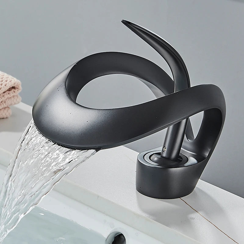 Curve Waterfall Faucet