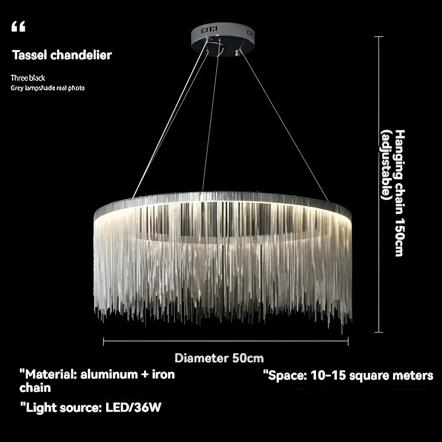 Elegant Nordic Statement Chandelier