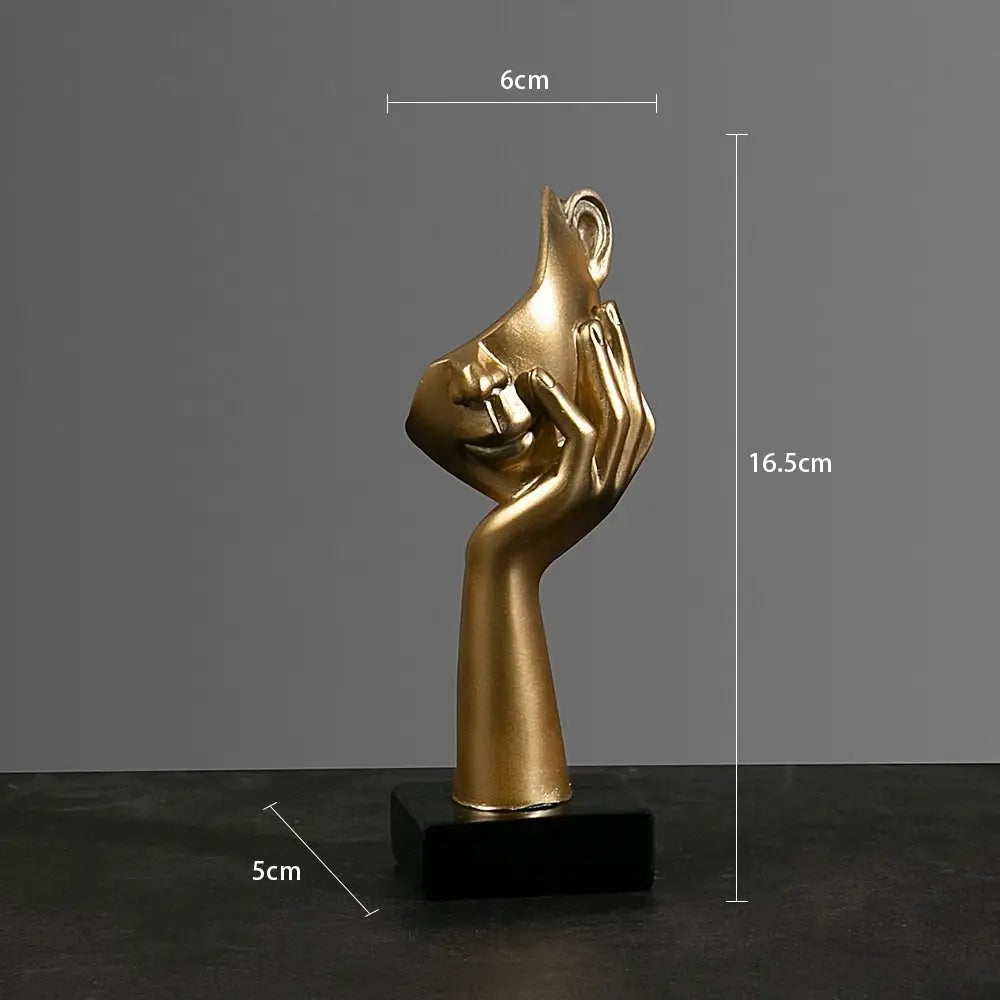 Luxe Abstract Sculpture
