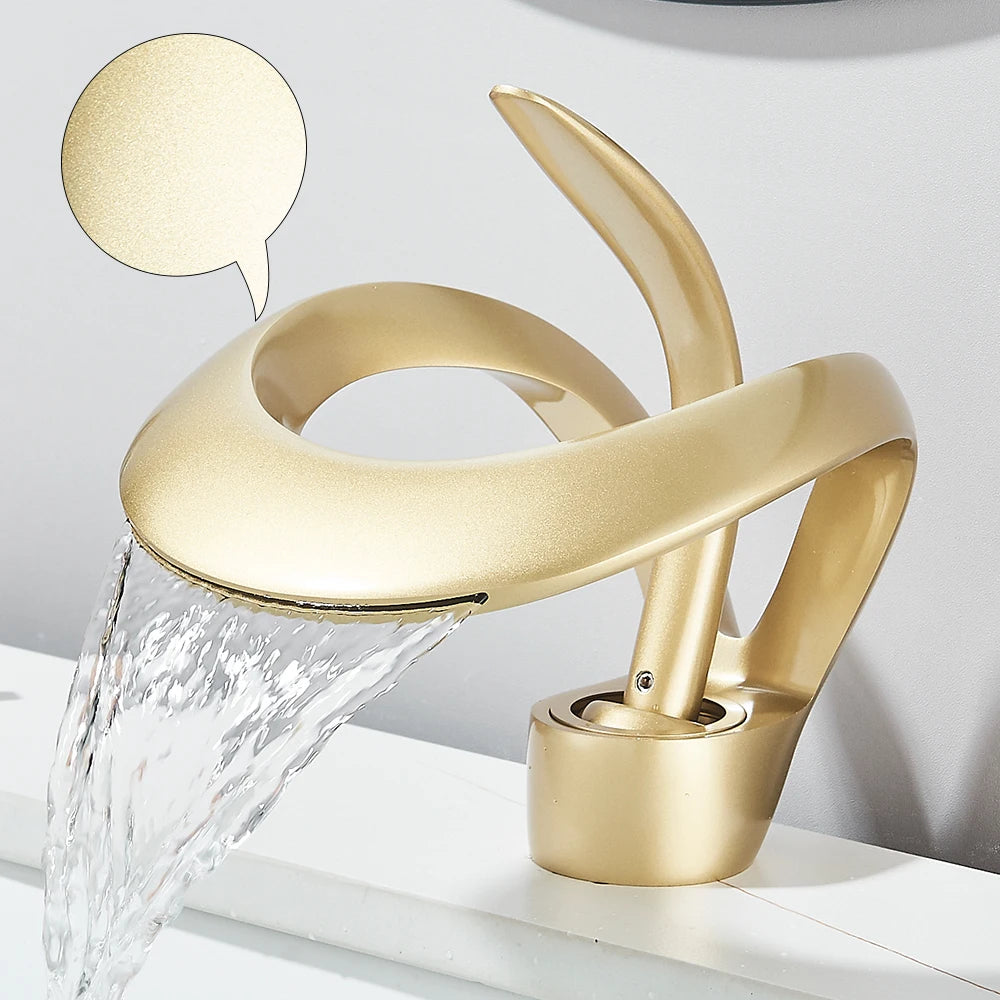 Curve Waterfall Faucet