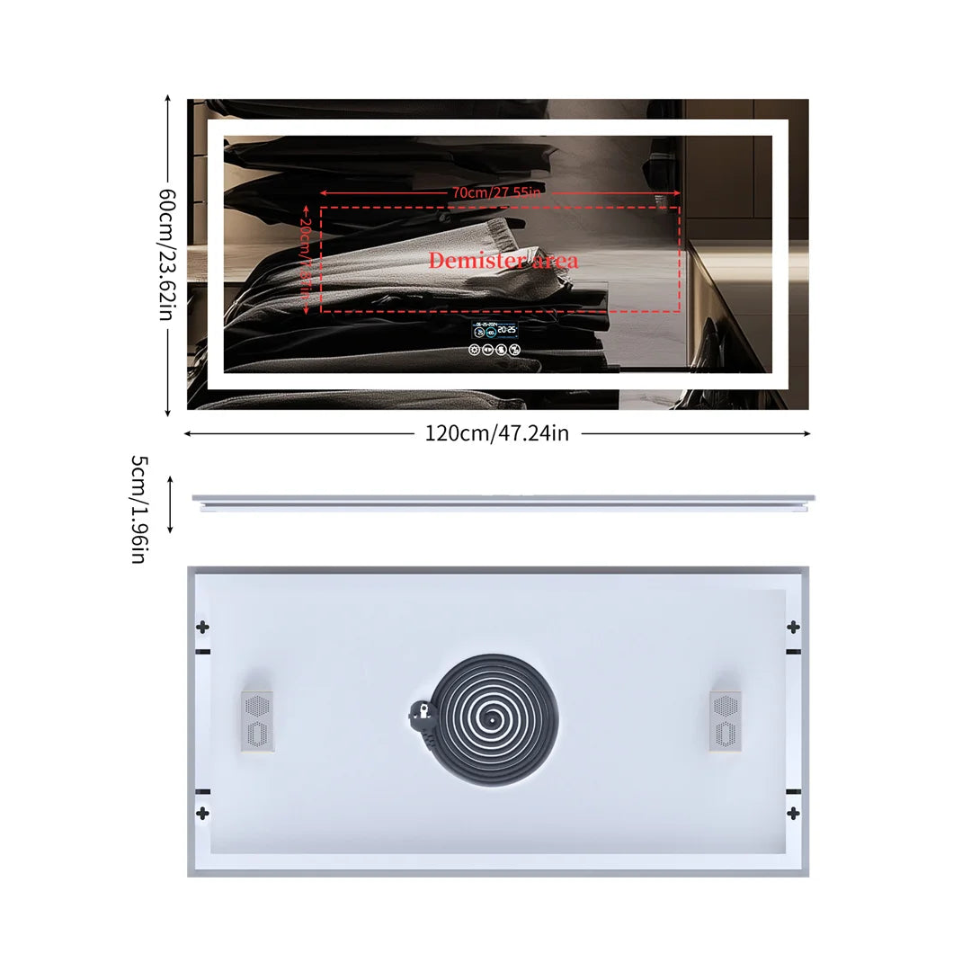 Illuminated Luxury Vanity Mirror