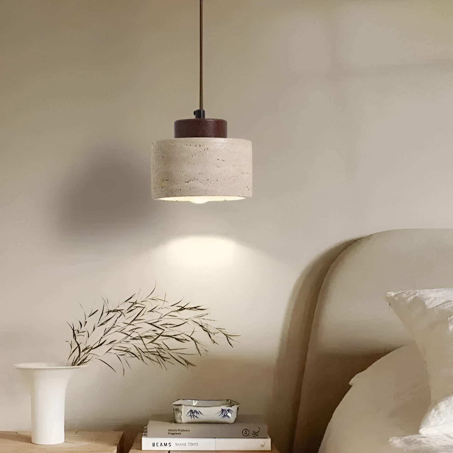 Cave Stone Illumination Fixture