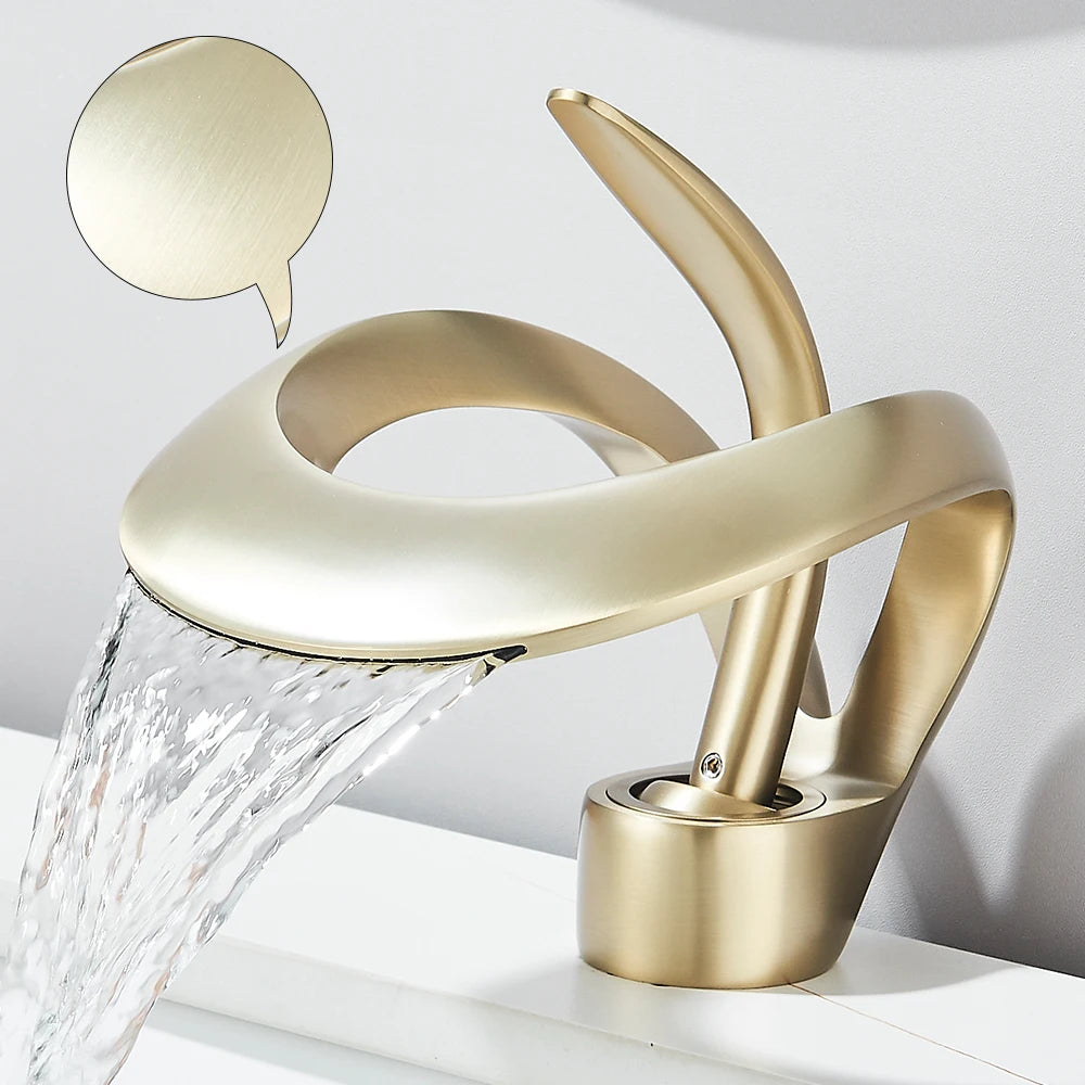 Curve Waterfall Faucet