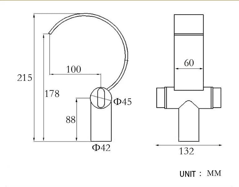 Copper Waterfall Faucet