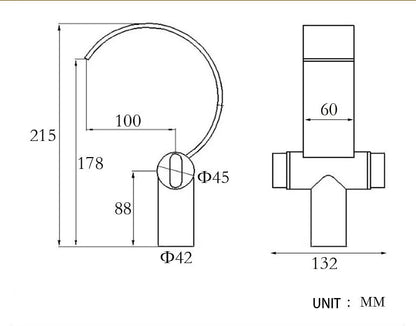 Copper Waterfall Faucet
