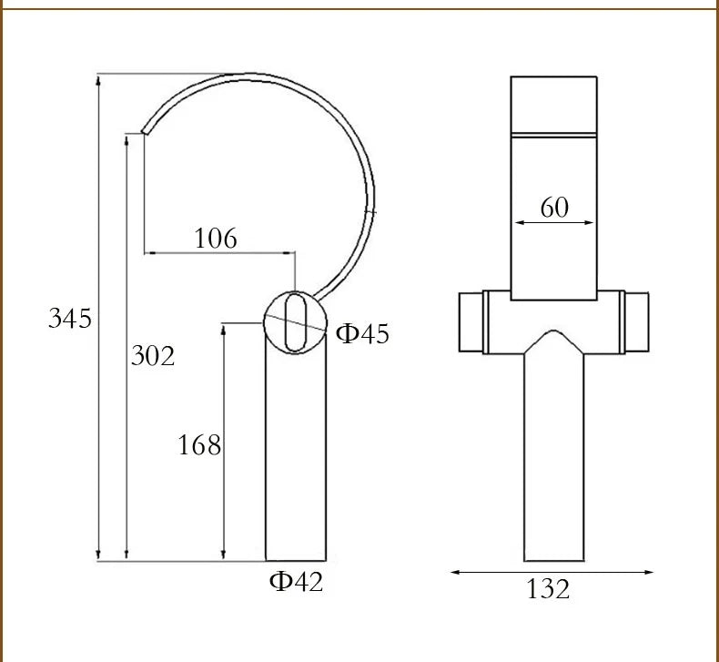 Copper Waterfall Faucet