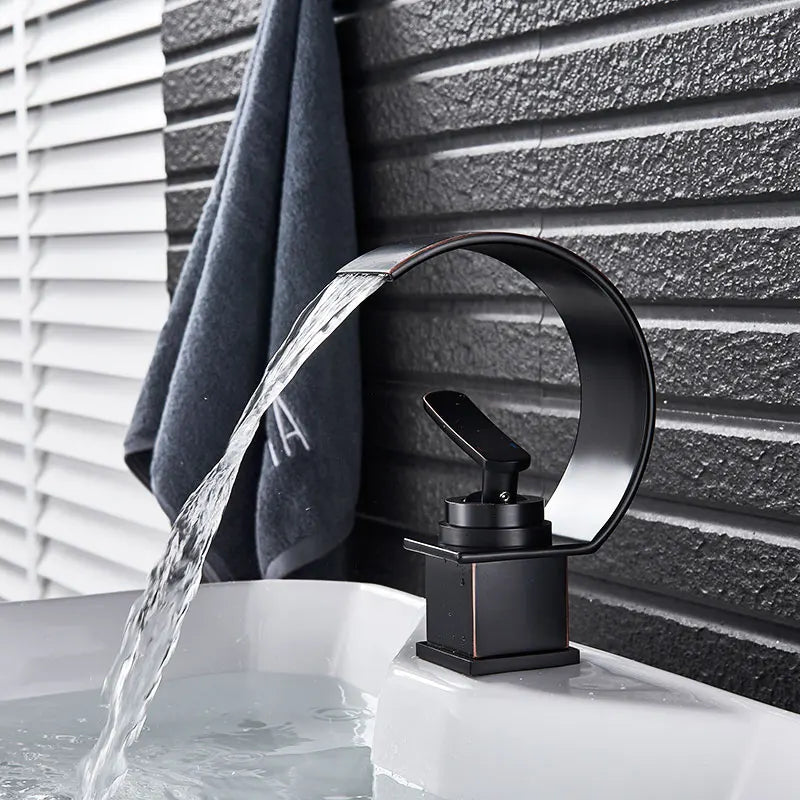 Copper Waterfall Faucet