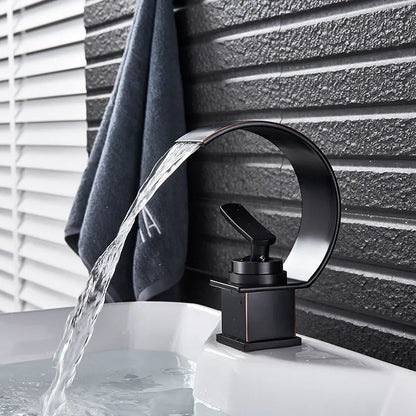Copper Waterfall Faucet