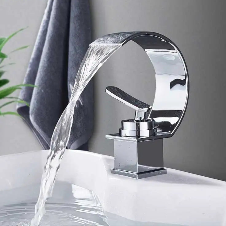 Copper Waterfall Faucet