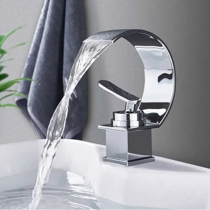 Copper Waterfall Faucet