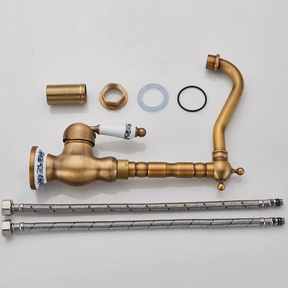 Vintage Rotatable Basin Faucet