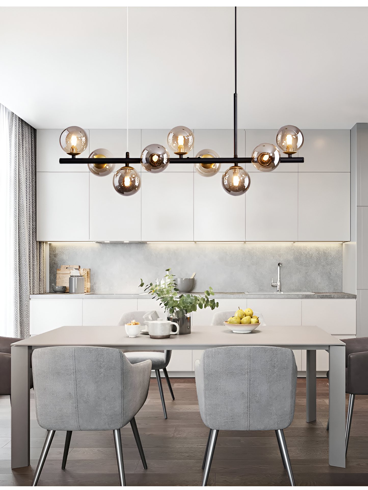 Orb Suspension Chandelier