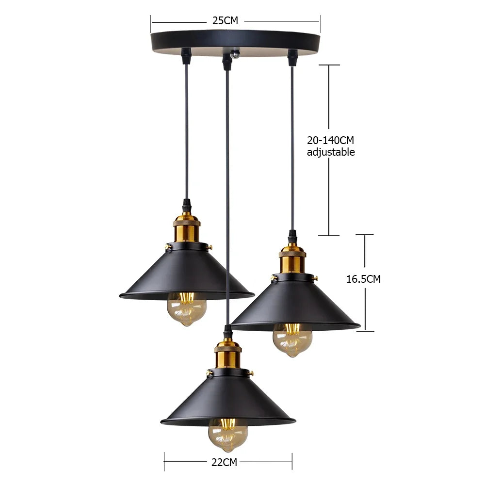 Vintage Industrial Pendant Light