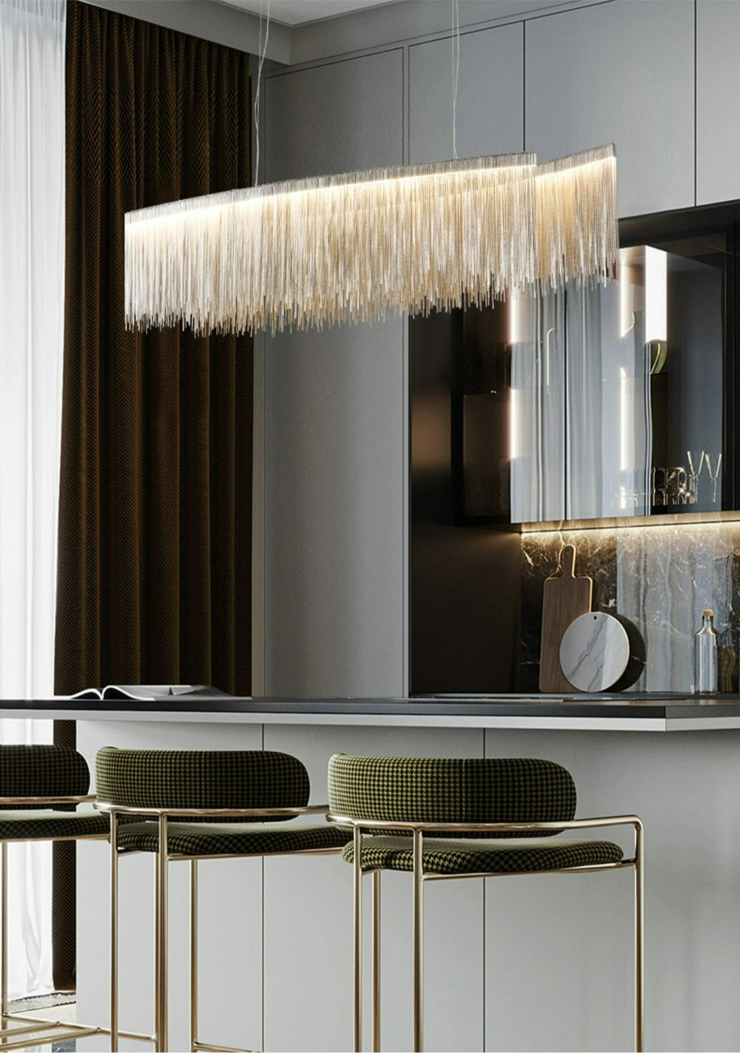 Elegant Nordic Statement Chandelier