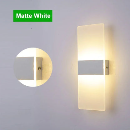 Luxury Acrylic Wall Light