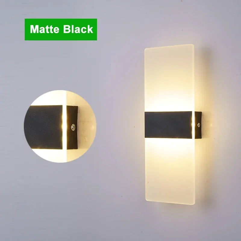 Luxury Acrylic Wall Light