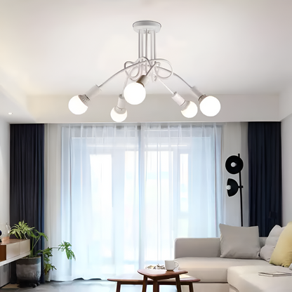 Modern Industrial Loft Chandelier
