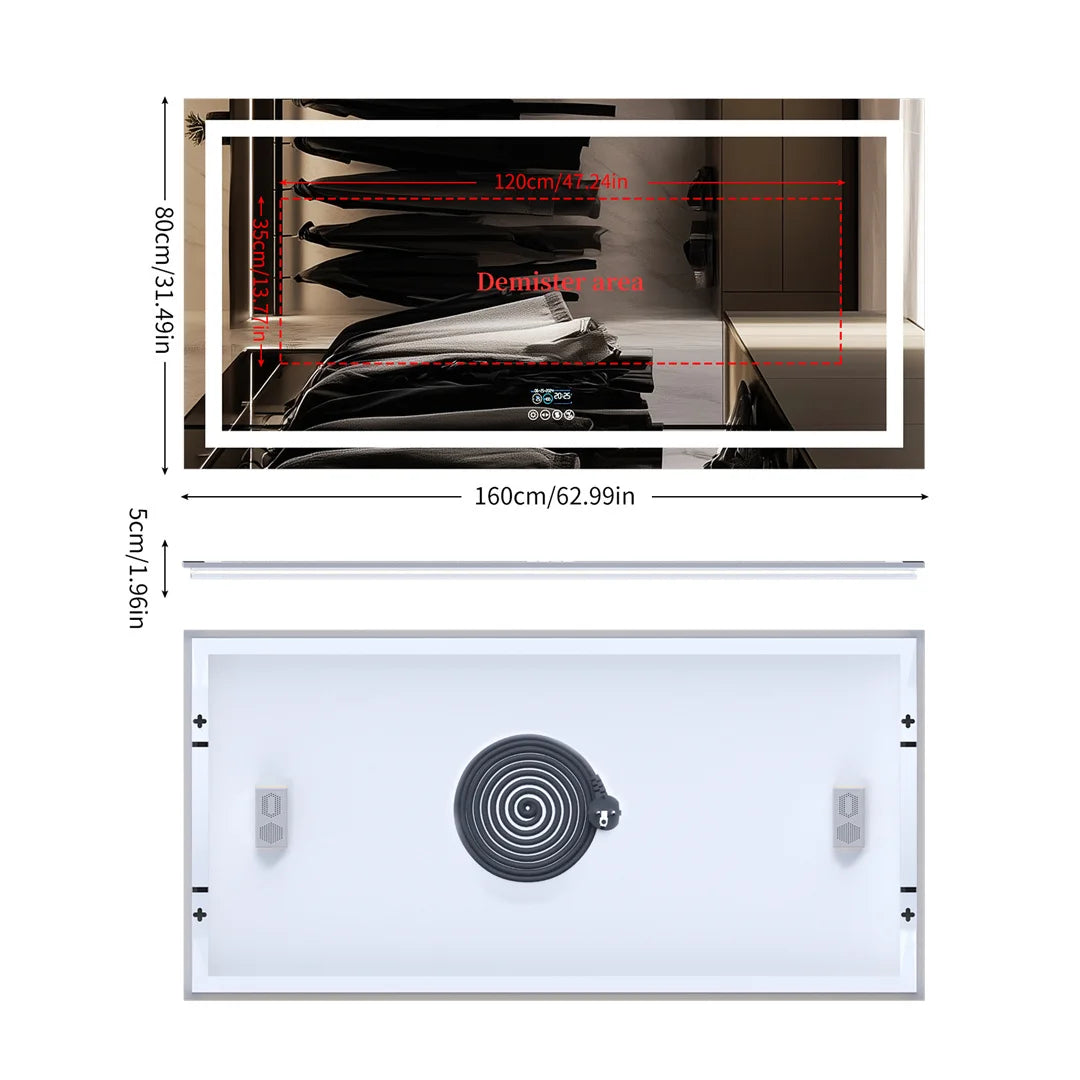 Illuminated Luxury Vanity Mirror