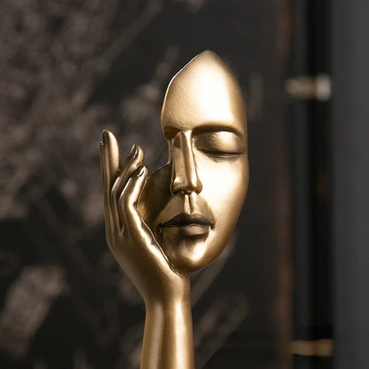 Luxe Abstract Sculpture