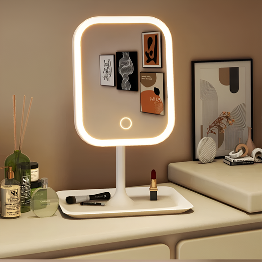 Trilight Vanity Mirror