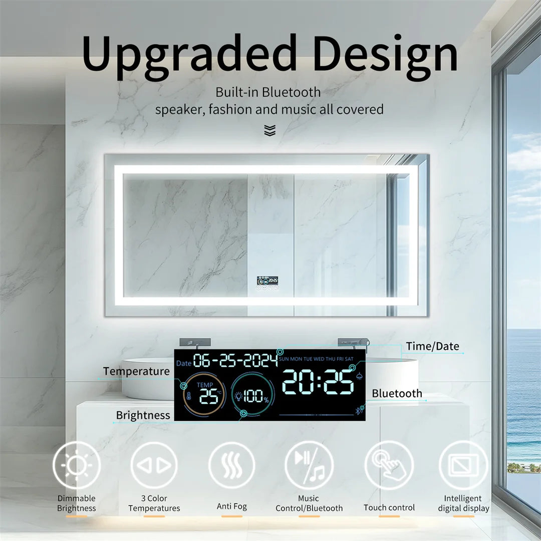 Illuminated Luxury Vanity Mirror