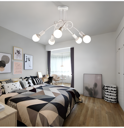 Modern Industrial Loft Chandelier