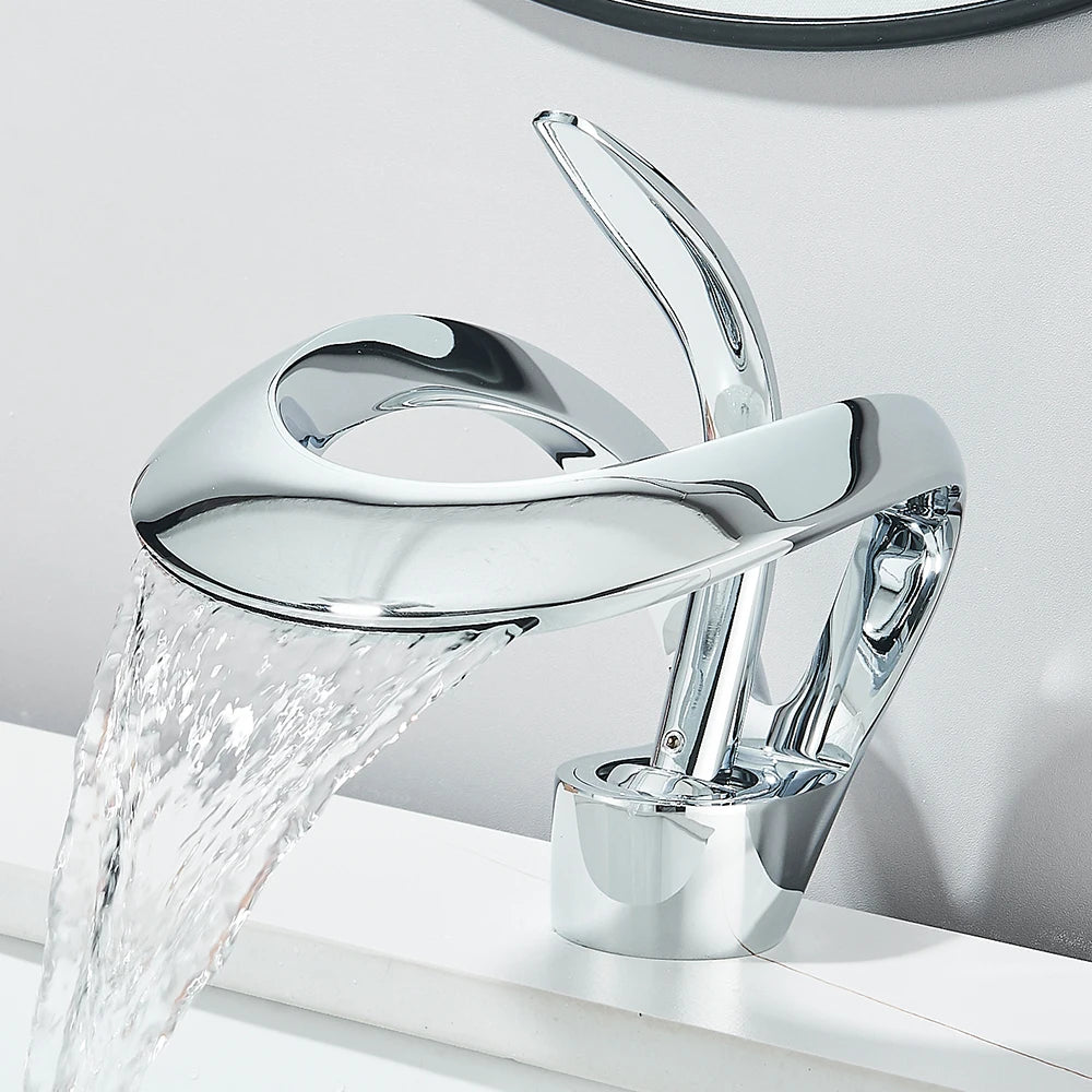Curve Waterfall Faucet