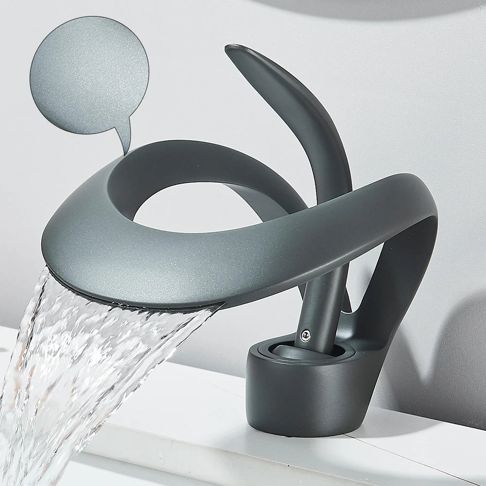 Curve Waterfall Faucet