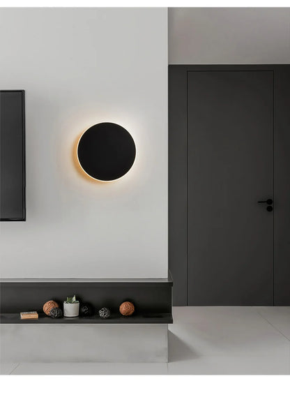 Modern Disc Light Reflect Lamp