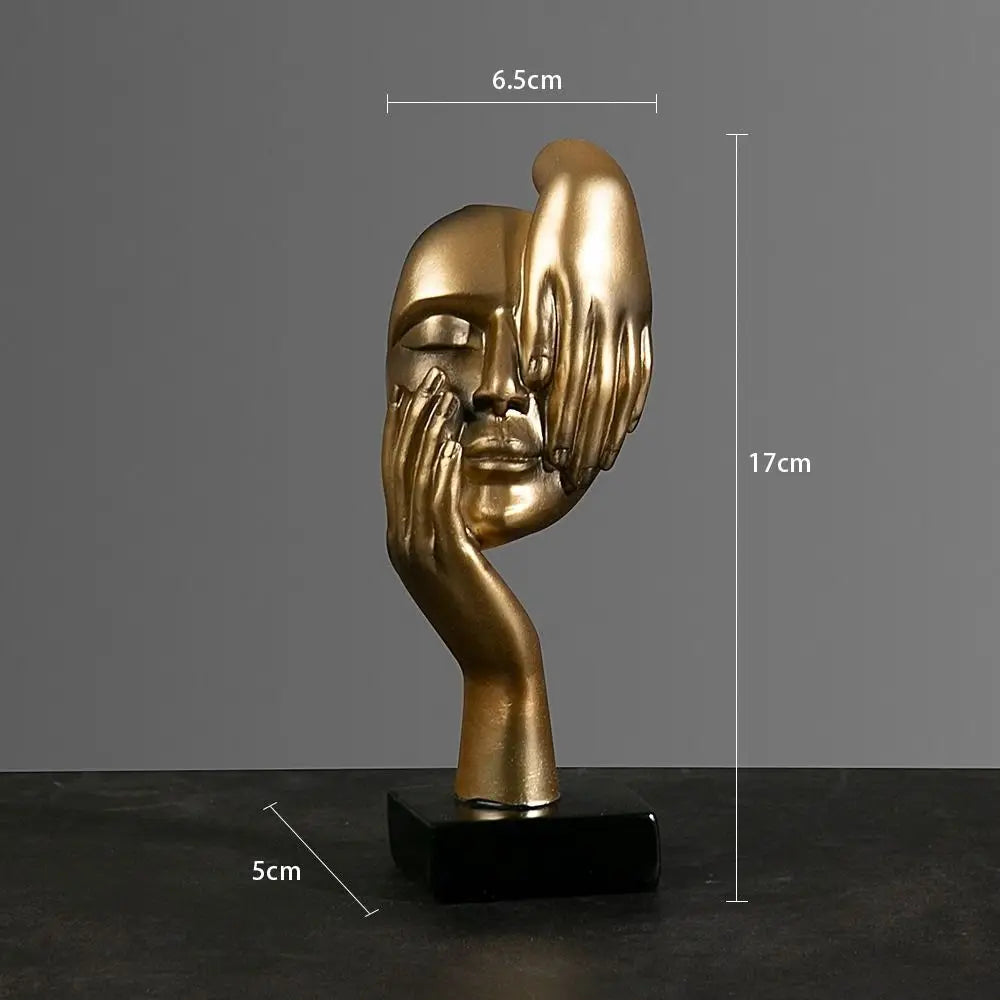 Luxe Abstract Sculpture