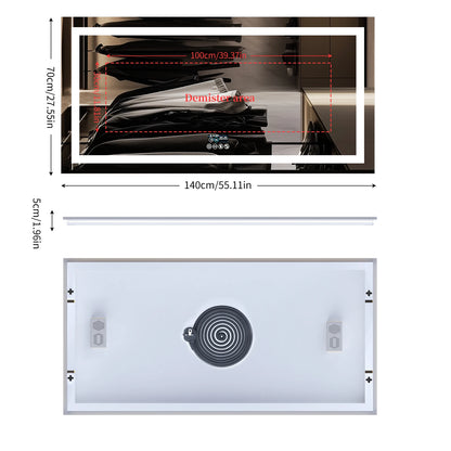 Illuminated Luxury Vanity Mirror