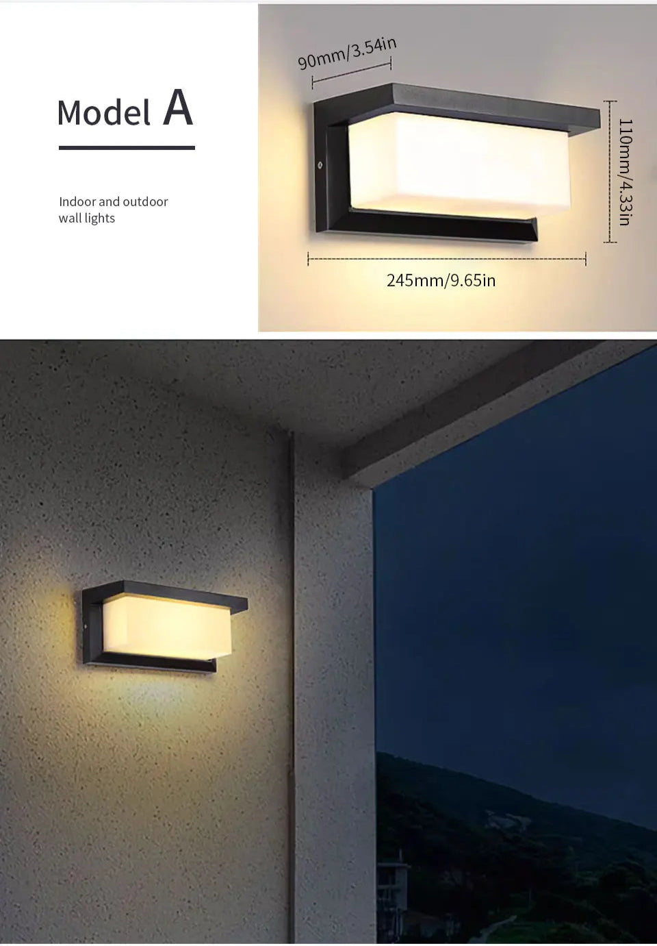 Modern LED Outdoor Light