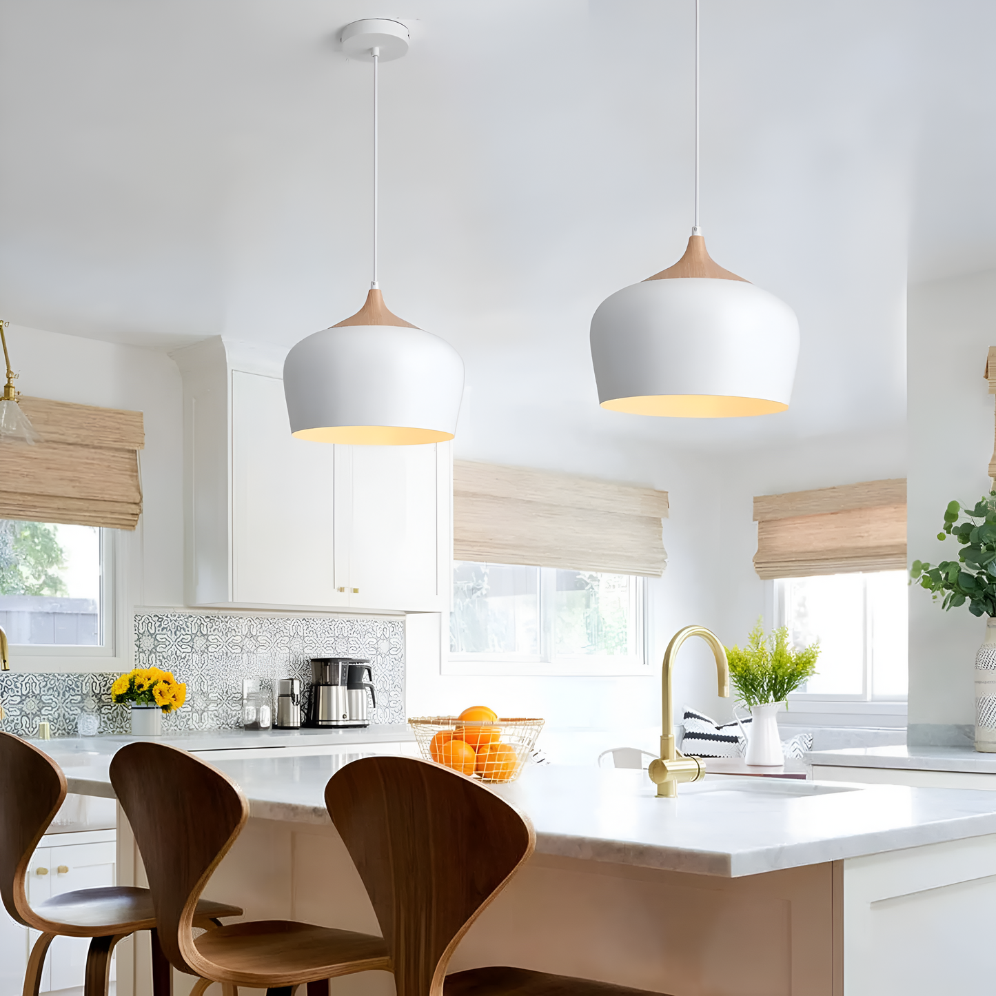 Lumen Woodcraft Pendant Light