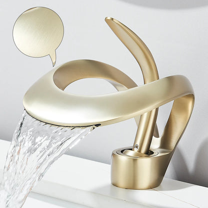 Curve Waterfall Faucet