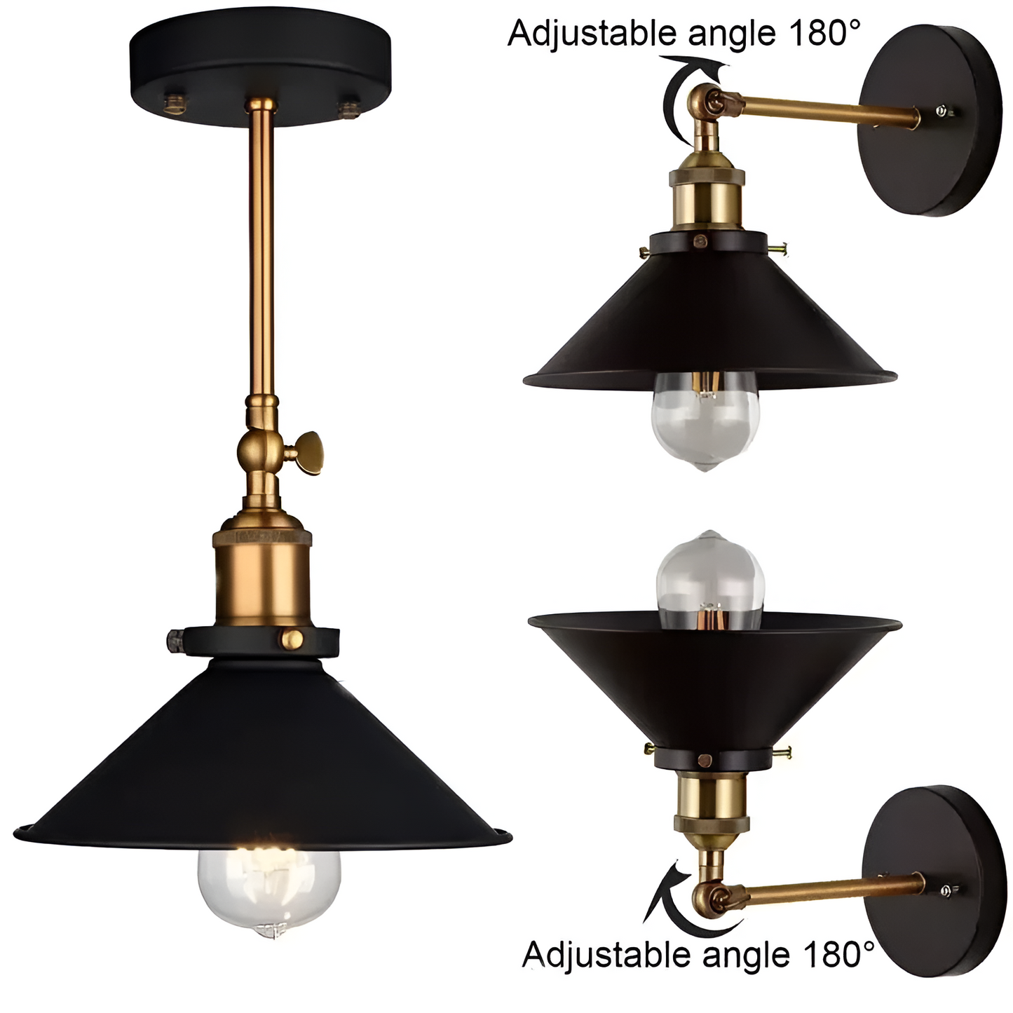 Refined Retro Wall Light