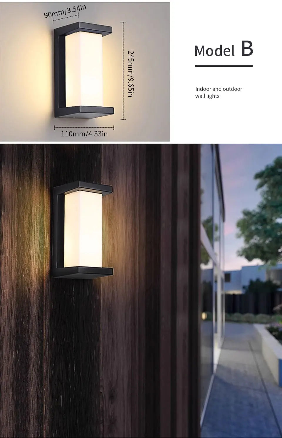 Modern LED Outdoor Light