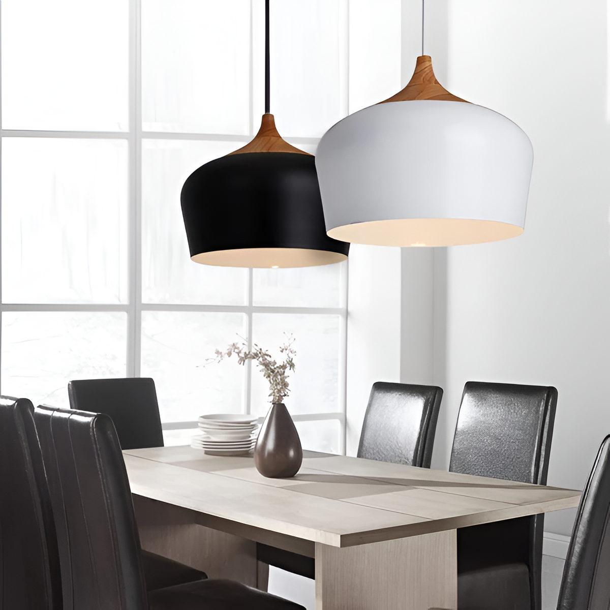 Lumen Woodcraft Pendant Light
