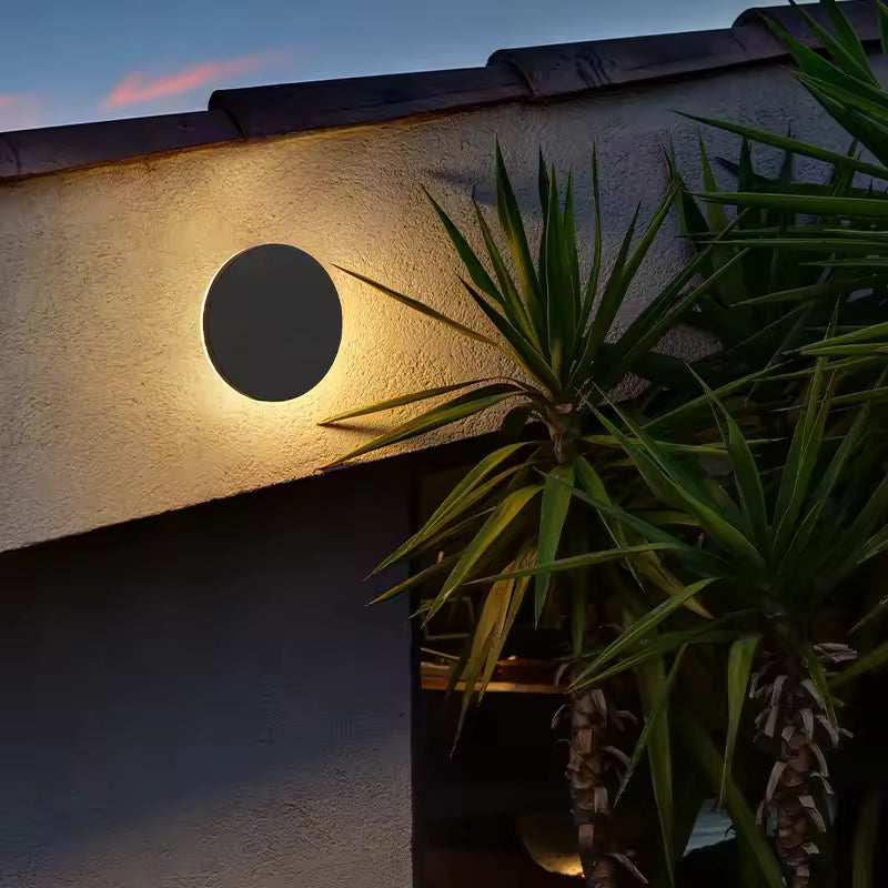 Modern Disc Light Reflect Lamp