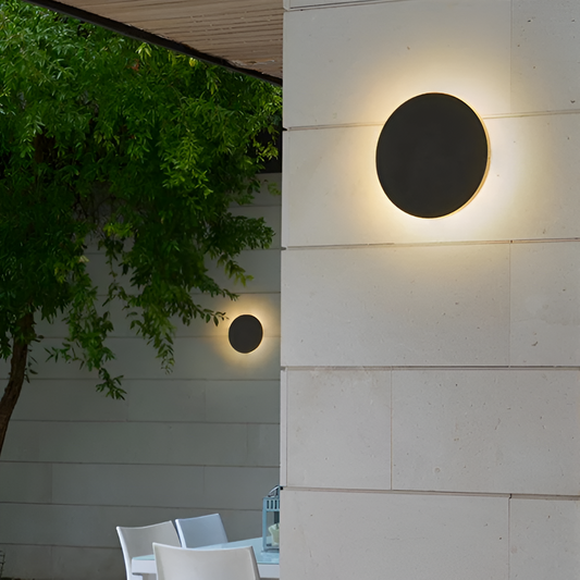 Modern Disc Light Reflect Lamp